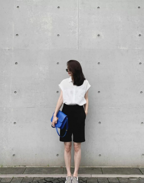 五分裤怎么搭配好看