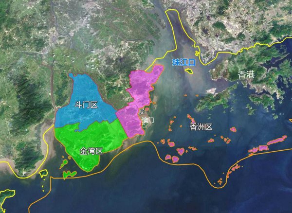 广东珠海几个区