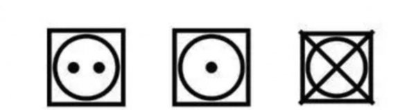 衣服不可机洗的标志是什么样的