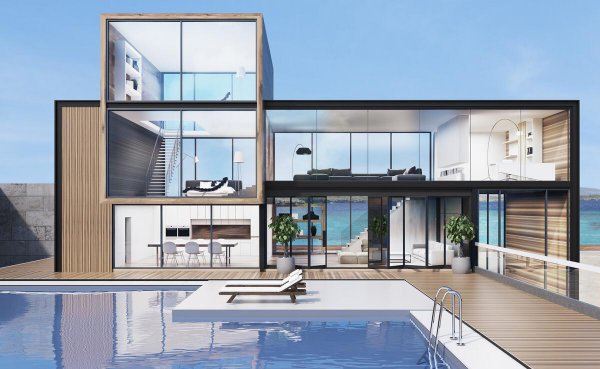 买联排别墅最好位置