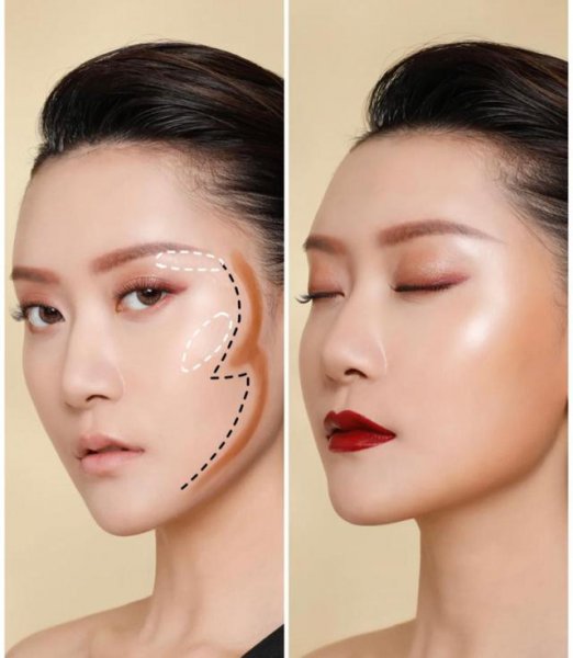修容粉怎么用瘦脸