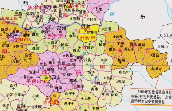 河南省中牟县属于哪个市