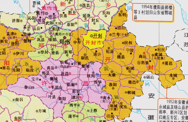 河南省中牟县属于哪个市