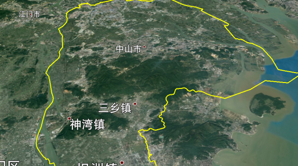 中山属于广东省哪个市