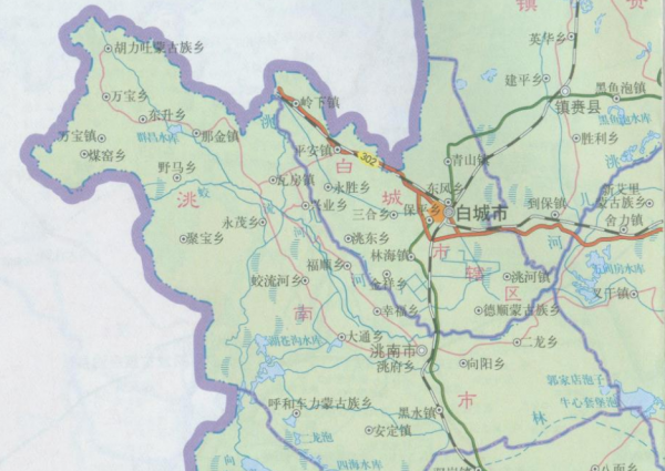 吉林省大安市属于哪个市