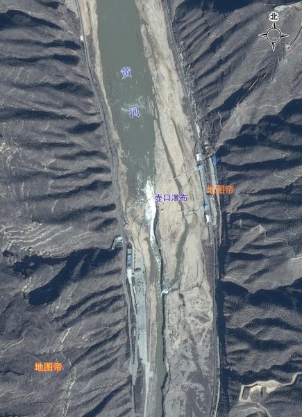 黄河壶口瀑布位于陕西和哪个省之间