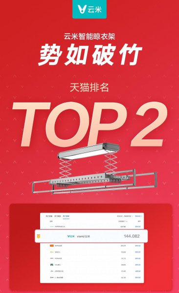 智能晾衣架品牌十大排名