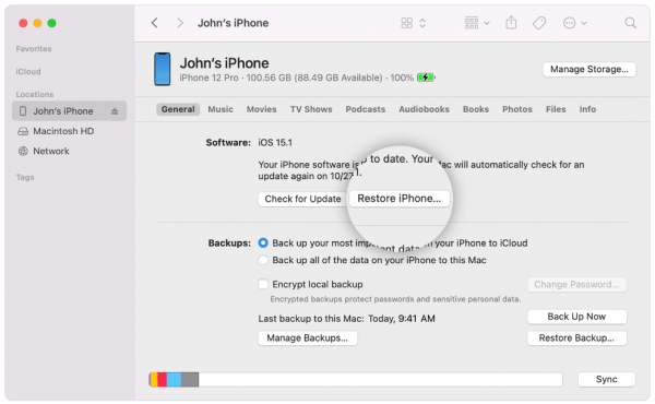苹果5s强制恢复出厂设置教程