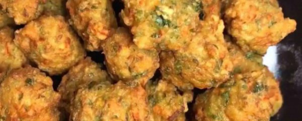 油炸素丸子的家常做法