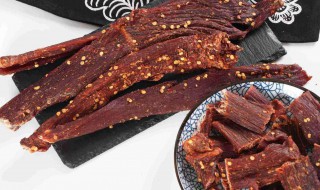 烤箱牛肉干的家庭做法 家庭烤箱牛肉干的做法