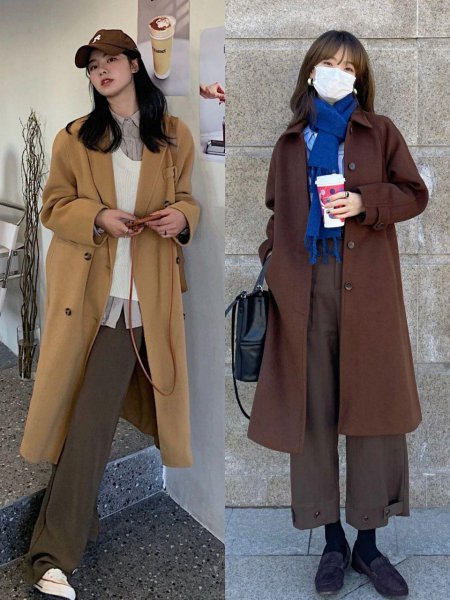 咖色裤子配什么上衣好看