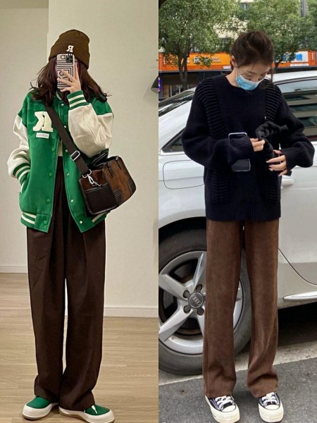 咖色裤子配什么上衣好看