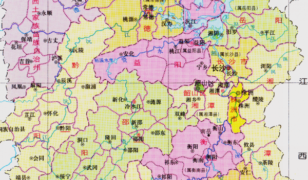湖南省有几个市级行政区