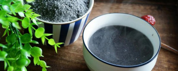芝麻糊怎么泡