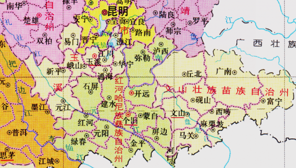 红河州13个县市是哪些