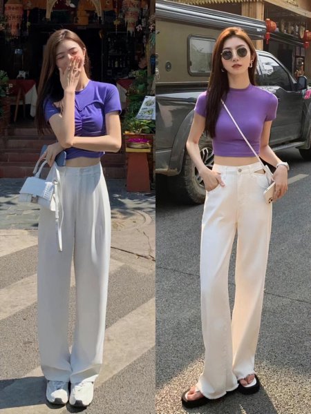 香芋紫色显皮肤黑还是白