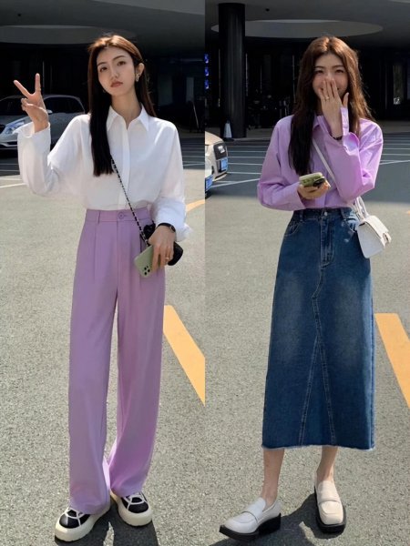 香芋紫色显皮肤黑还是白