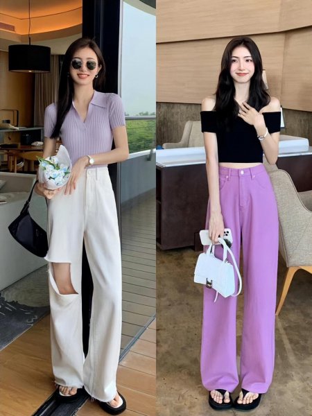 香芋紫色显皮肤黑还是白