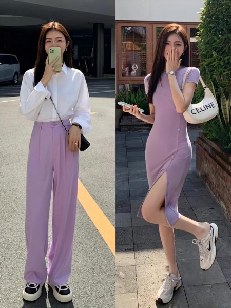 香芋紫色显皮肤黑还是白