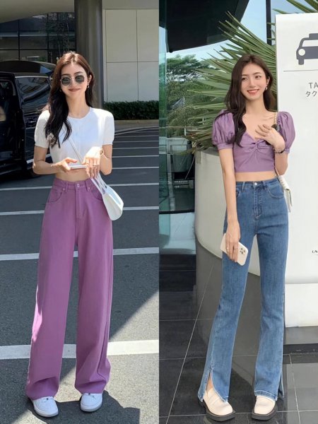 香芋紫色显皮肤黑还是白