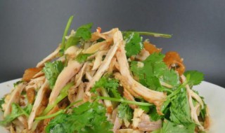 家常手撕鸡窍门 家常手撕鸡怎么做法