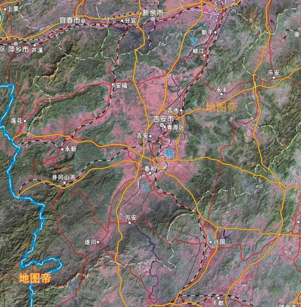 江西吉安在哪里