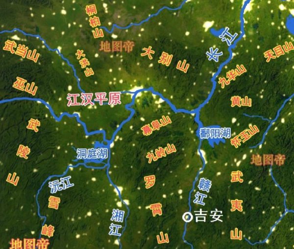 江西吉安在哪里