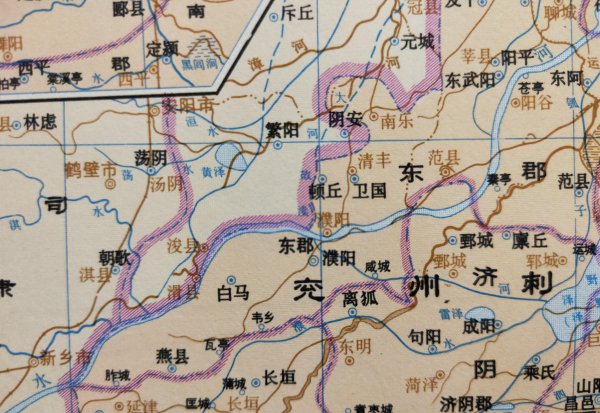 河南省濮阳在哪里