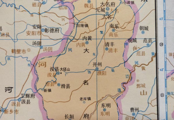 河南省濮阳在哪里