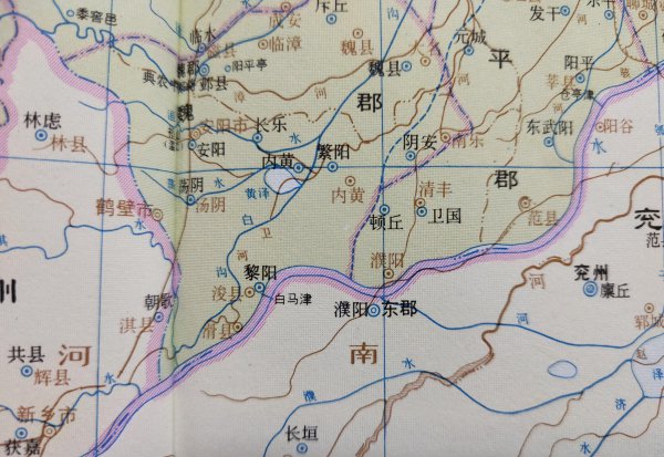 河南省濮阳在哪里