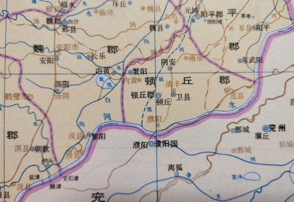 河南省濮阳在哪里