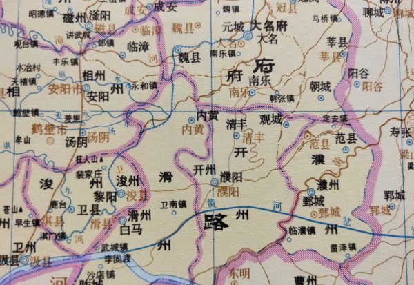 河南省濮阳在哪里