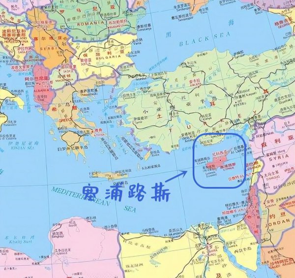 塞浦路斯在哪里是哪个国家