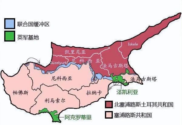 塞浦路斯在哪里是哪个国家