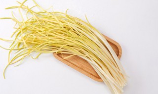 蒜黄太嫩怎么吃 蒜黄太嫩的做法