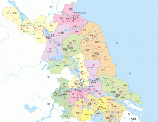 南京几个区分别叫什么