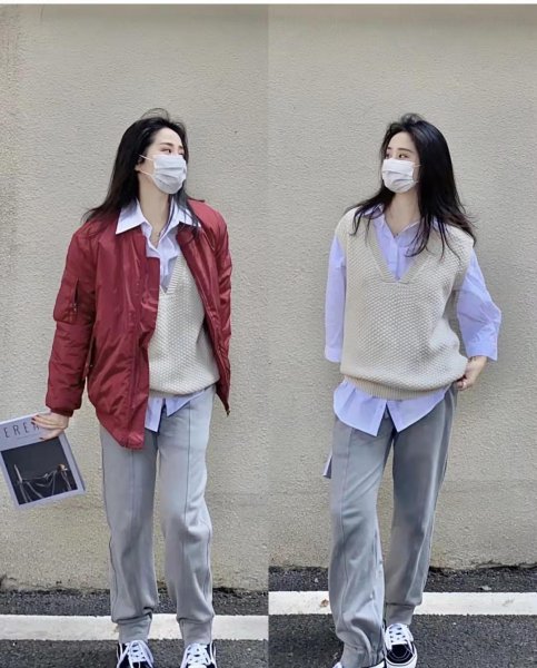 深灰色裤子配什么颜色上衣好看