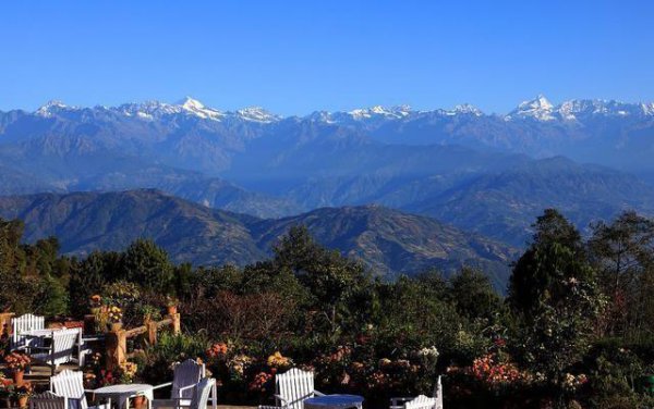 尼泊尔地理位置地图