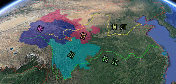 长江黄河的发源地