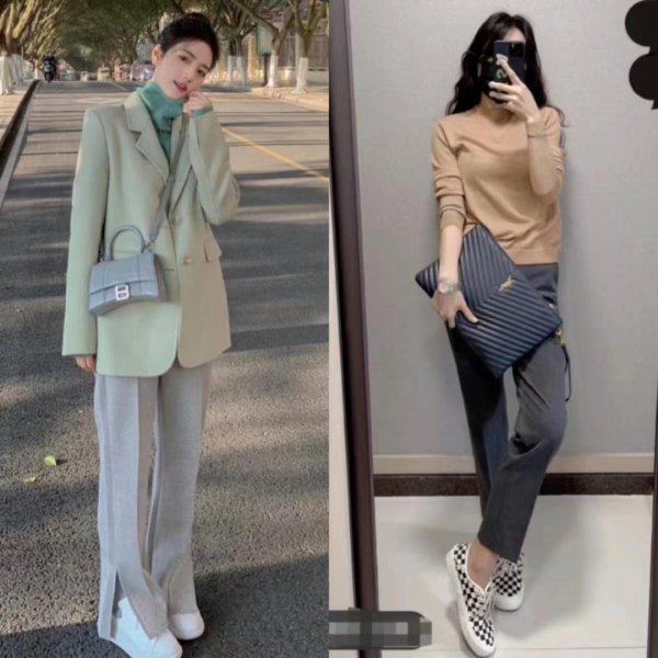 灰裤子搭配什么上衣和鞋子