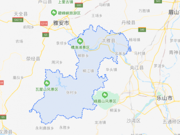 洪雅县属于哪个市