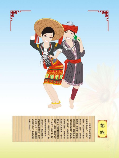 中国黎族主要分布在哪个省