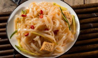 干凉皮怎么泡 干凉皮怎么做好吃又简单