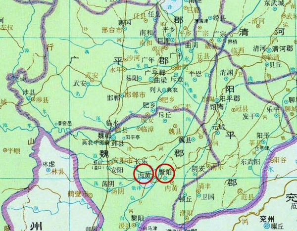 内黄县属于河南哪个市