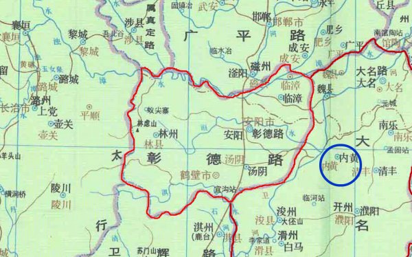 内黄县属于河南哪个市