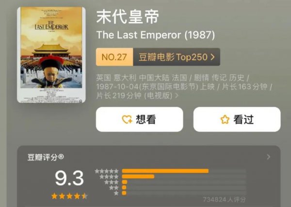 十大必看历史电影排名