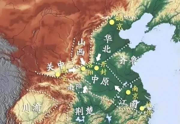 中原包括哪几个