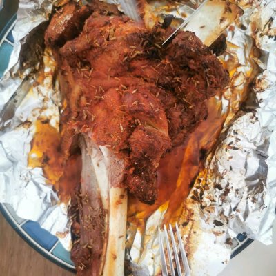 烤箱烤羊肉的做法温度和时间