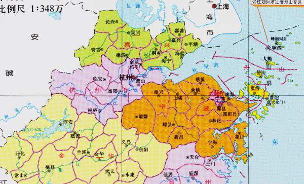 嘉兴市有几个区几个县