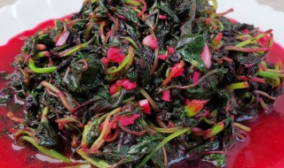 红苋菜要焯水吗 红苋菜有必要焯水吗